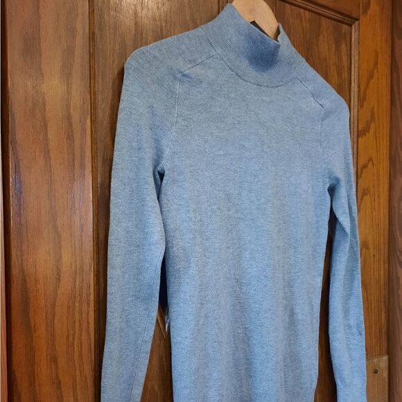 Apt 9 Sweater Turtleneck Grey - Picture 4 of 14